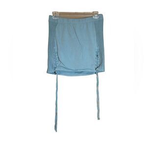 NWT! OU sky blue tie mini skirt‎